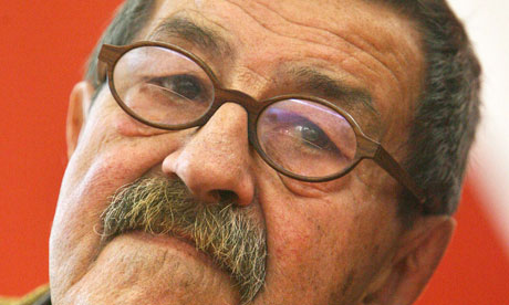 Günter Grass: poem criticises Israel's 'claim to the right of first strike' against Iran. Photograph: John Macdougall/AFP/Getty Images