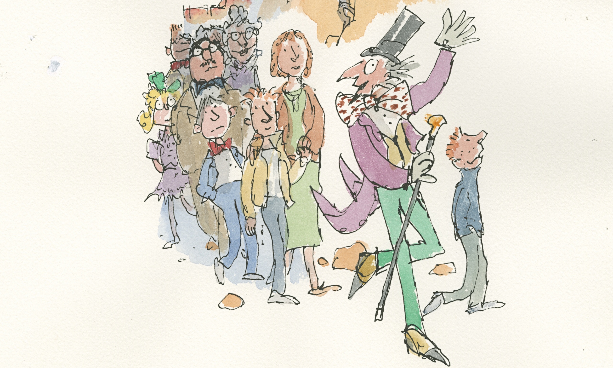 quentin blake charlie and the chocolate factory