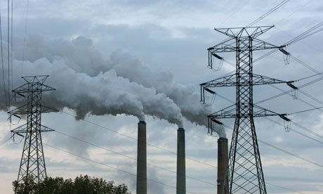 Any fossil fuel infrastructure built in the next five years will cause irreversible climate change, according to the IEA. Photograph: Rex Features