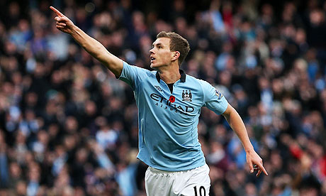 Edin Dzeko - dikutip dari www.guardian.co.uk