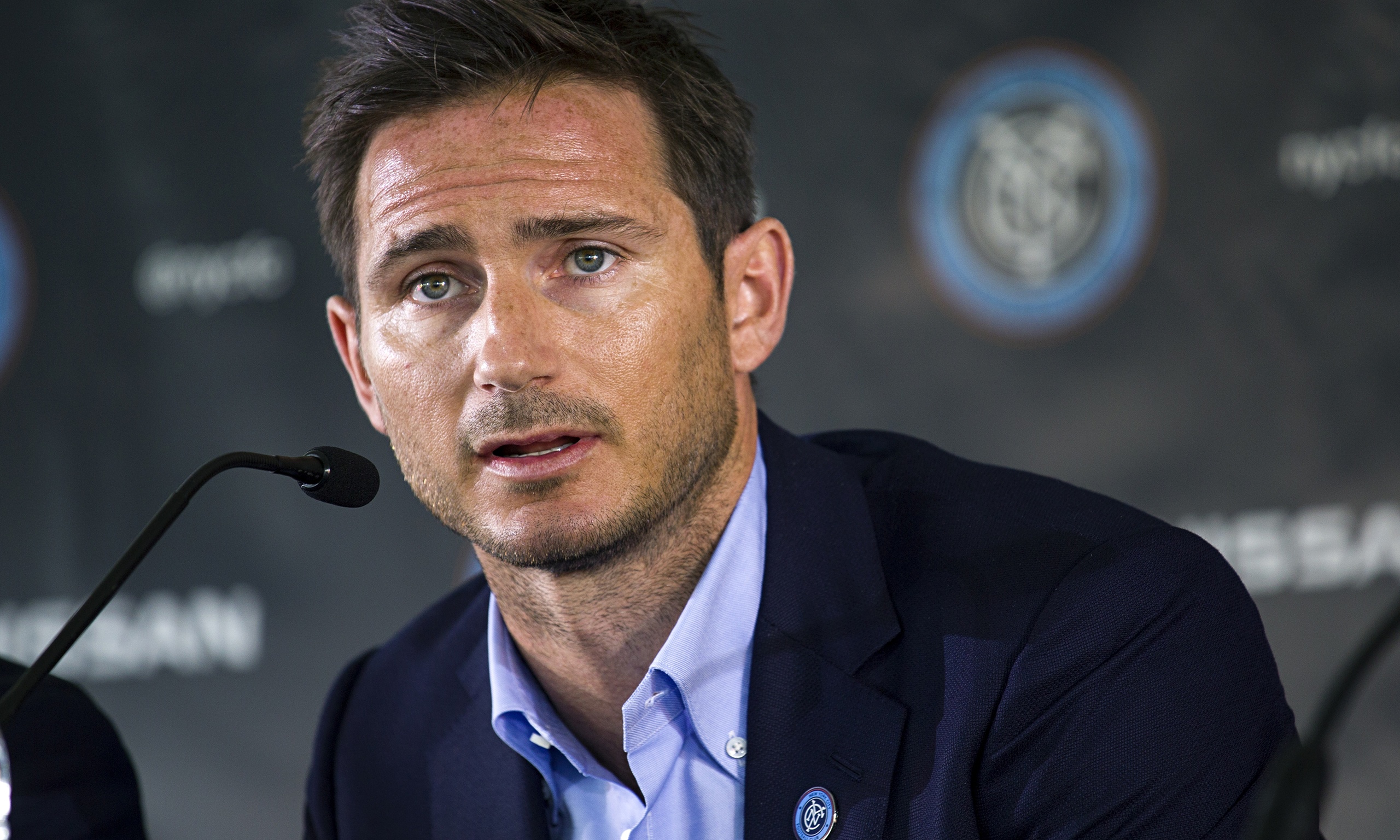 Frank Lampard checks in at New York but refuses to draw line under England | Football | The Guardian - frank-lampard-014