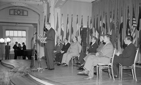 The 1994 conference in Bretton Woods, New Hampshire, where the World Bank and the IMF were born. Photograph: Bettmann/Corbis