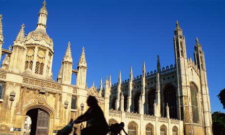 The pinnacle of academe? King's College, Cambridge. Photograph: Steven Vidler/Eurasia Press/Corbis