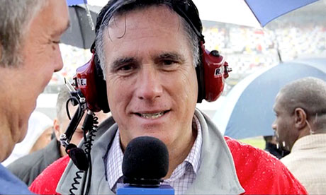 When challenged about an untruthful statement, Romney's tactic is to deny he said it – lie trumping lie, writes Michael Cohen. Photograph: YouTube/BarackObamadotcom