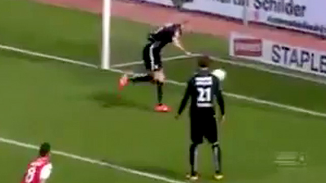 The Guardian Utrecht's Mike van der Hoorn scores comical own goal  video