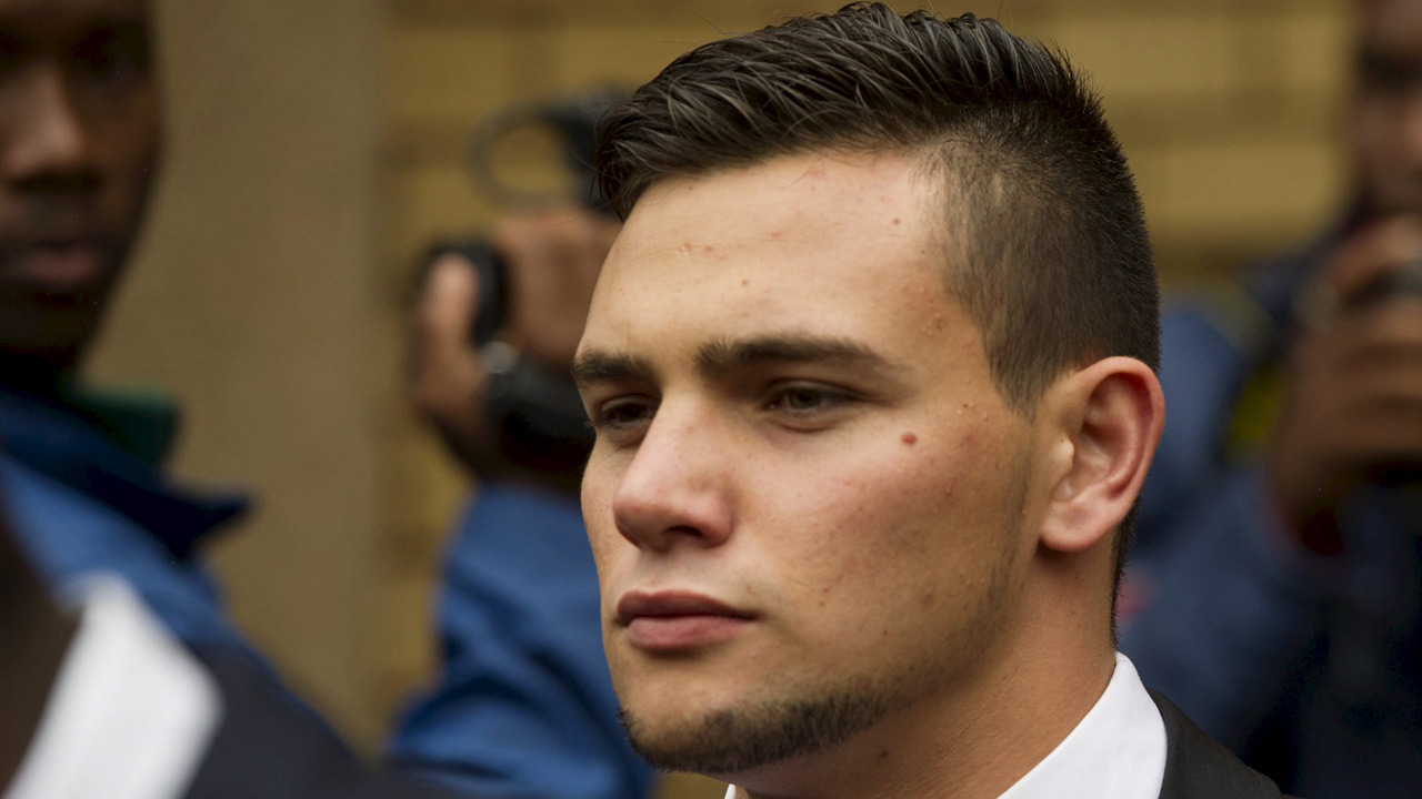 <b>Kevin Lerena</b> gives evidence on Wednesday at the trial in Pretoria of athlete ... - Kevin-Lerena-friend-of-Os-018
