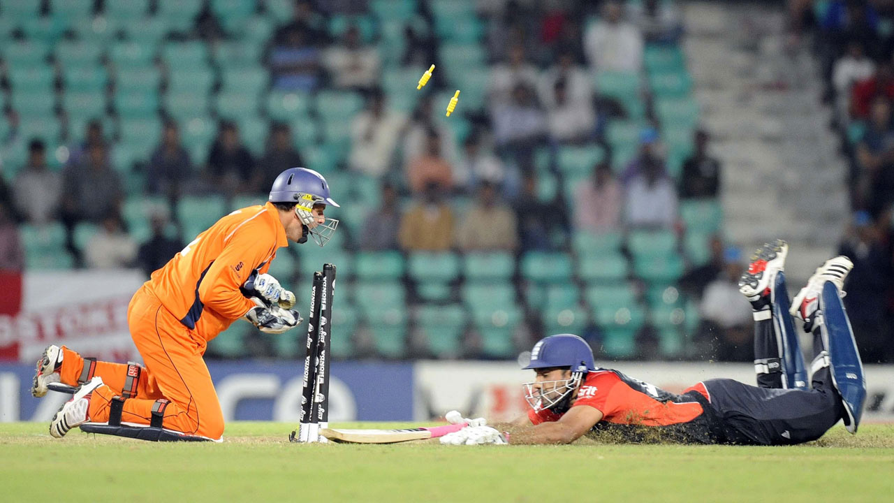 World Twenty20: Ashley Giles says sorry for England's defeat by Netherlands  video