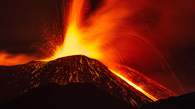 Europe's most active volcano, Mount Etna, erupts - video | World news ...