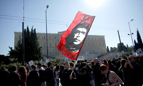 Clashes in Greece as strikes begin - Wednesday 19 October 2011 ...