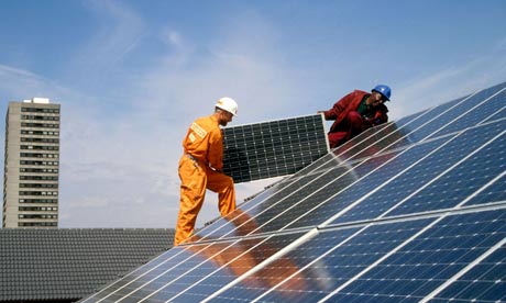 Solar panel installation business