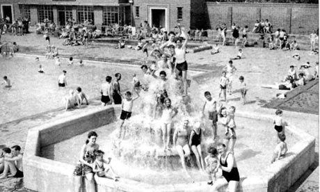 hackney lido swimming