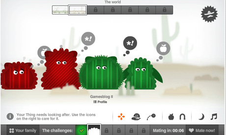 Thingdom Science Museum gets in to the mating game | Games | The Guardian