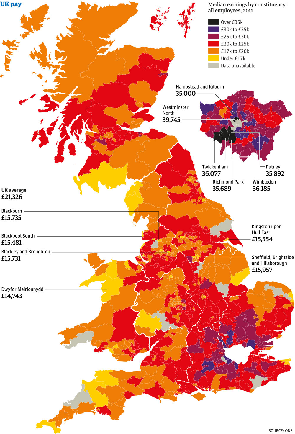 Wages throughout the country: how does your area compare ...