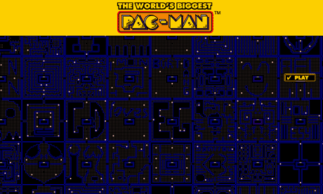 World's Biggest Pac-Man becomes internet hit | Games | The Guardian