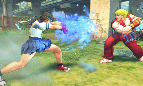 Ultra Street Fighter IV : Guile 18 Hits Combo on Make a GIF