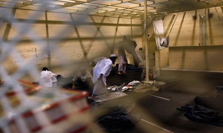 Bagram airbase was used by the US to detain its 'high-value' targets during the 'war on terror' and is still Afghanistan's main military prison. Photograph: Dar Yasin/AP