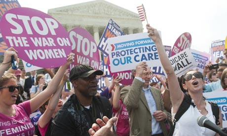 Supreme court upholds healthcare law as it happened US news