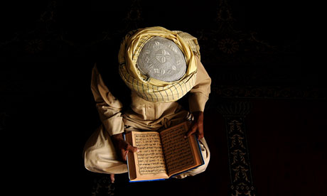 'The Qur’an says that marriage is valid only between consenting adults, and that a woman has the right to choose her own spouse.' Photograph: Shah Marai/AFP/Getty Images