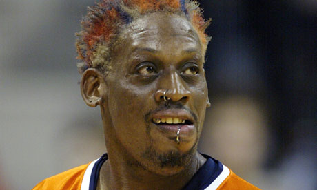 Ex-NBA star Dennis Rodman on peace mission to North Korea