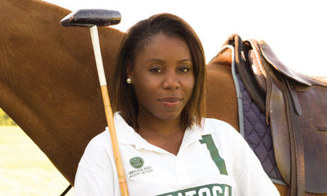 The black, female polo player changing perceptions in 'sport of kings'