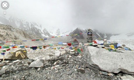 Climb any mountain with Google Streetview