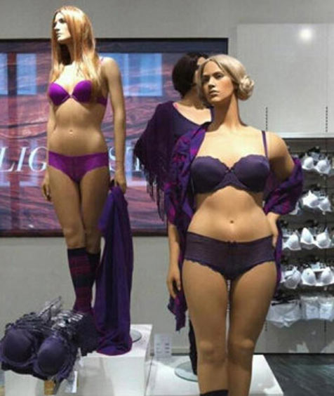 Why shop mannequins need to be like real women