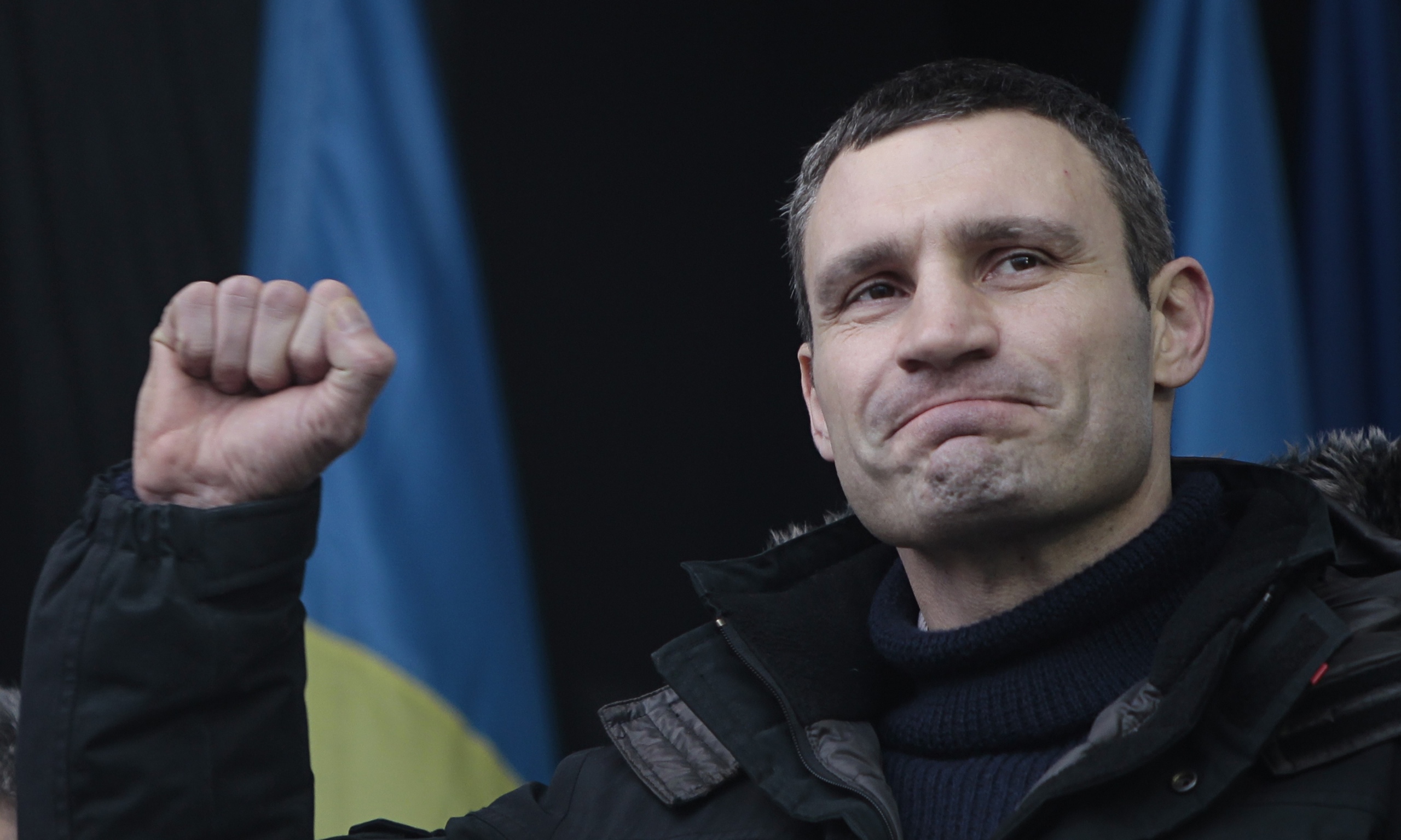 Ukraine's Vitali Klitschko: 'This is a battle and I don't plan to give