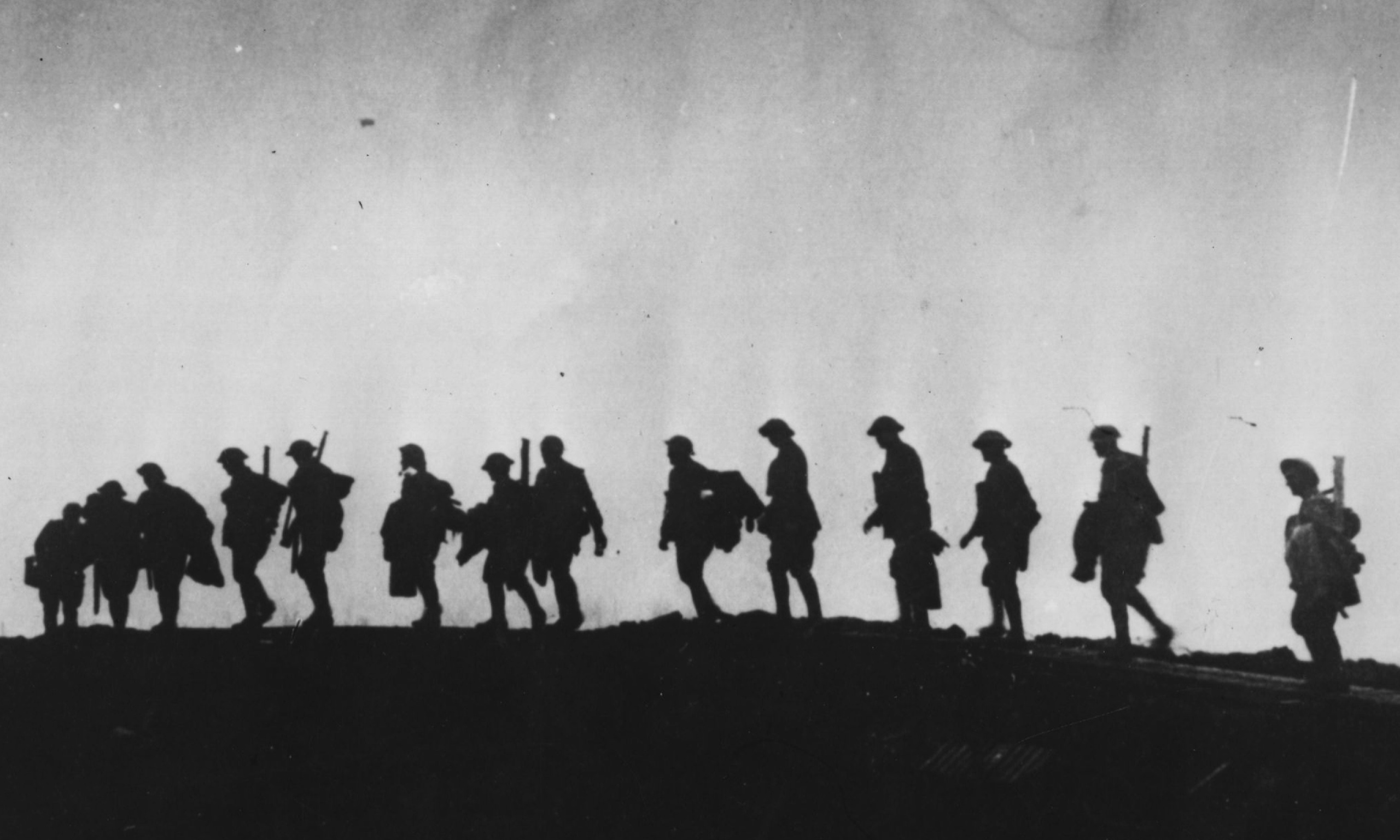 Soldiers at Ypres, Belgium in 1917