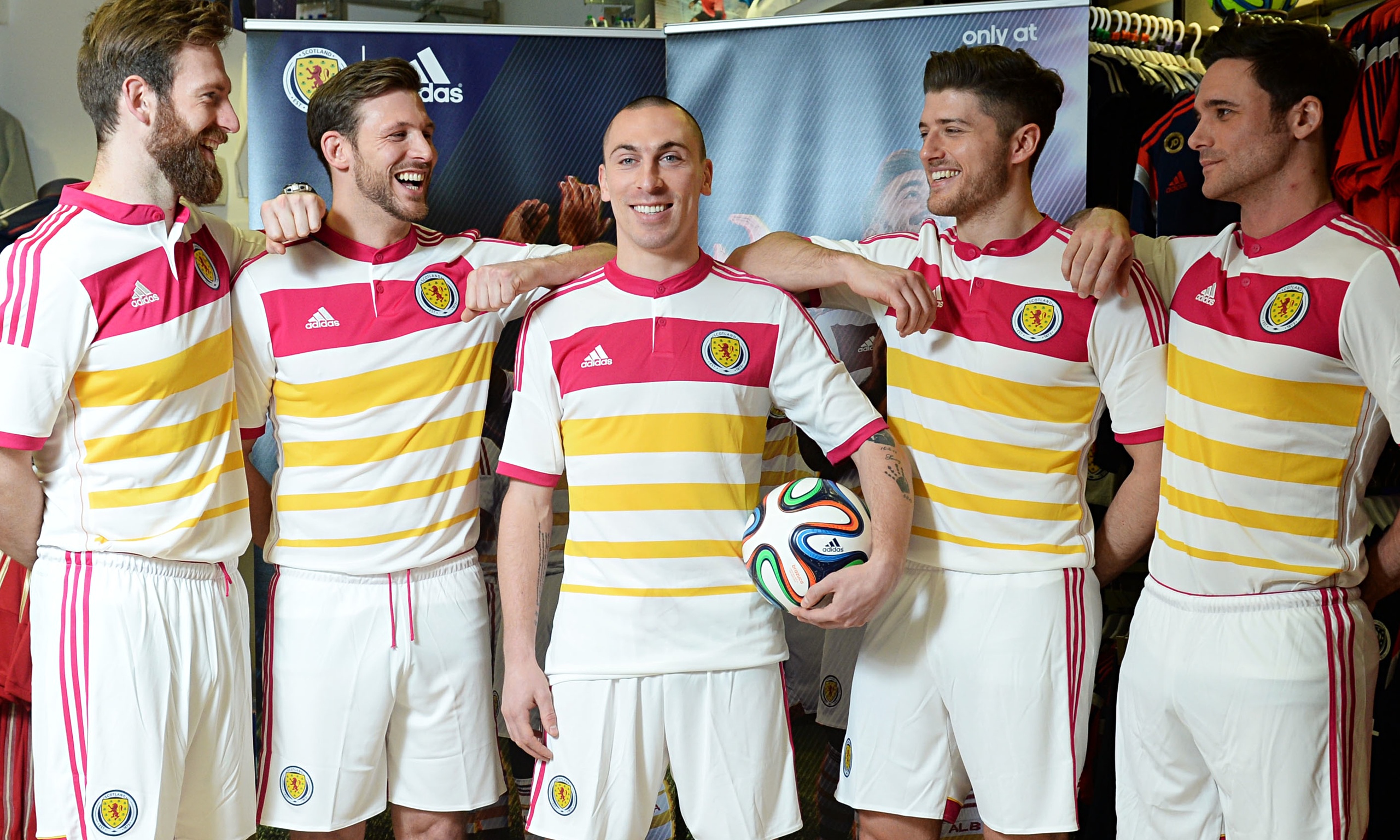 Scotland's away kit: 'An occasion unknown since Beckham's glory days' - Football - The Guardian