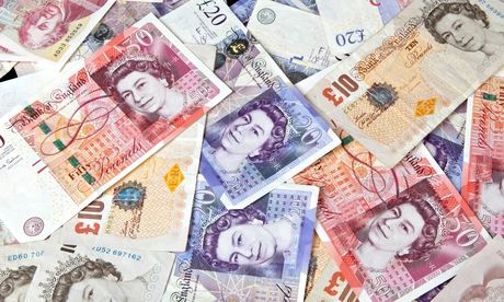 British banknotes – money