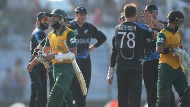 Hashim Amla dismissed with bizarre catch - video