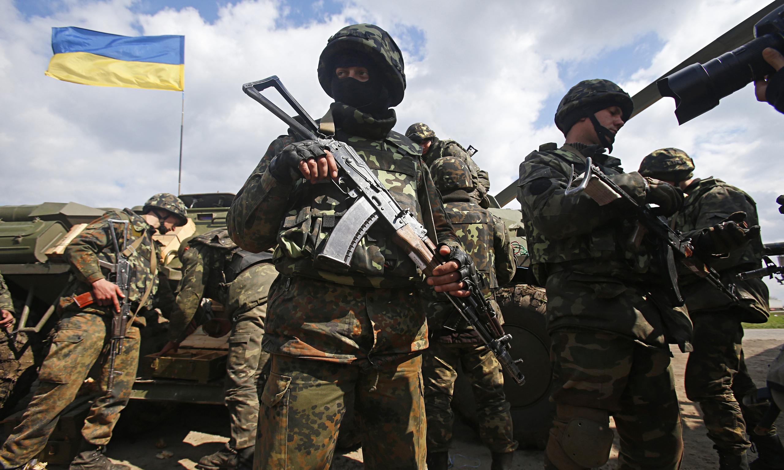 Ukrainian troops begin military operation to 'destroy