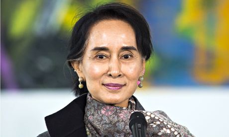 Election tensions rise between Aung San Suu Kyi and Thein Sein in Burma | World news | The Guardian - Aung-San-Suu-Kyi-visit-to-008
