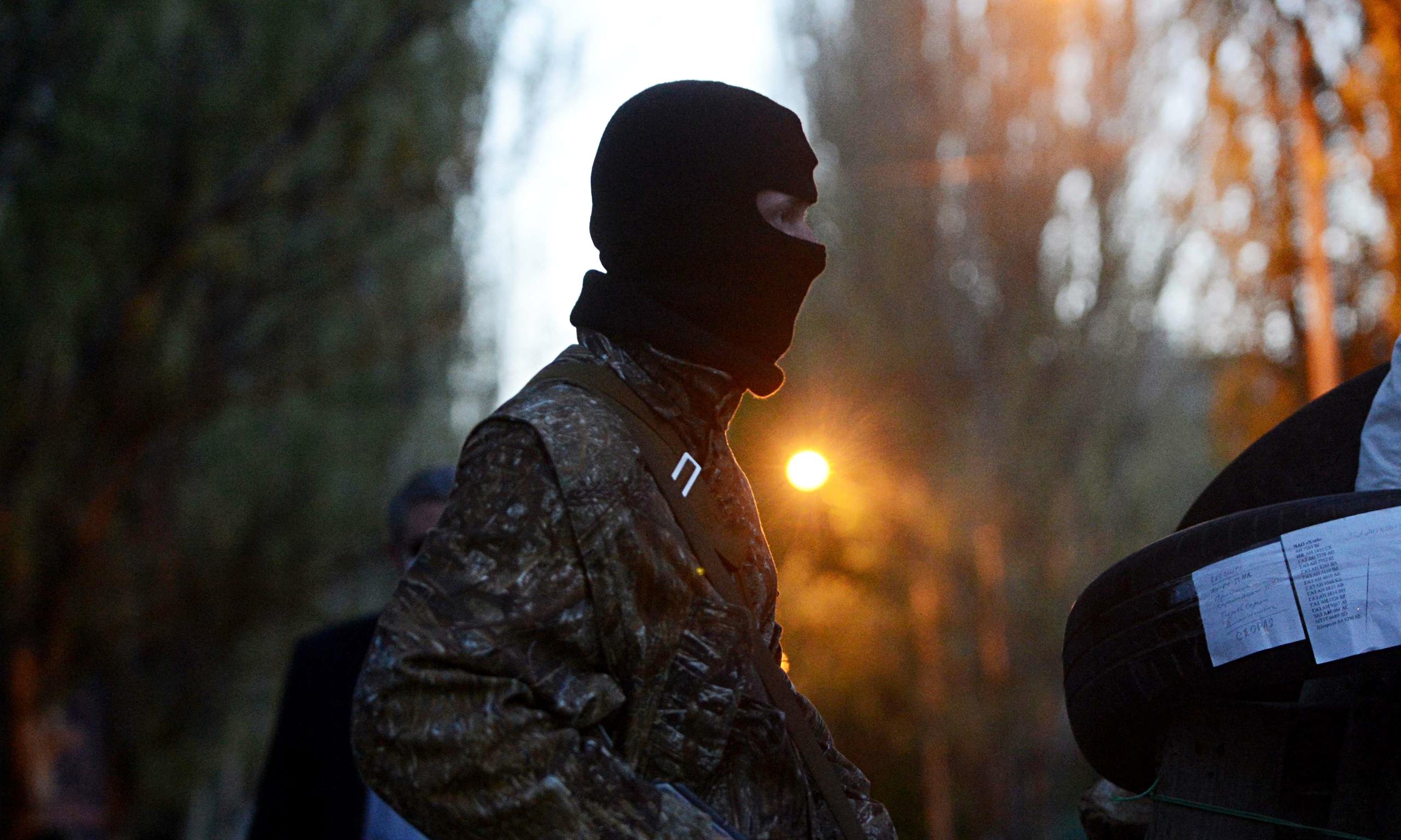 Ukraine Pro Russian Separatists Hold European Military Observers