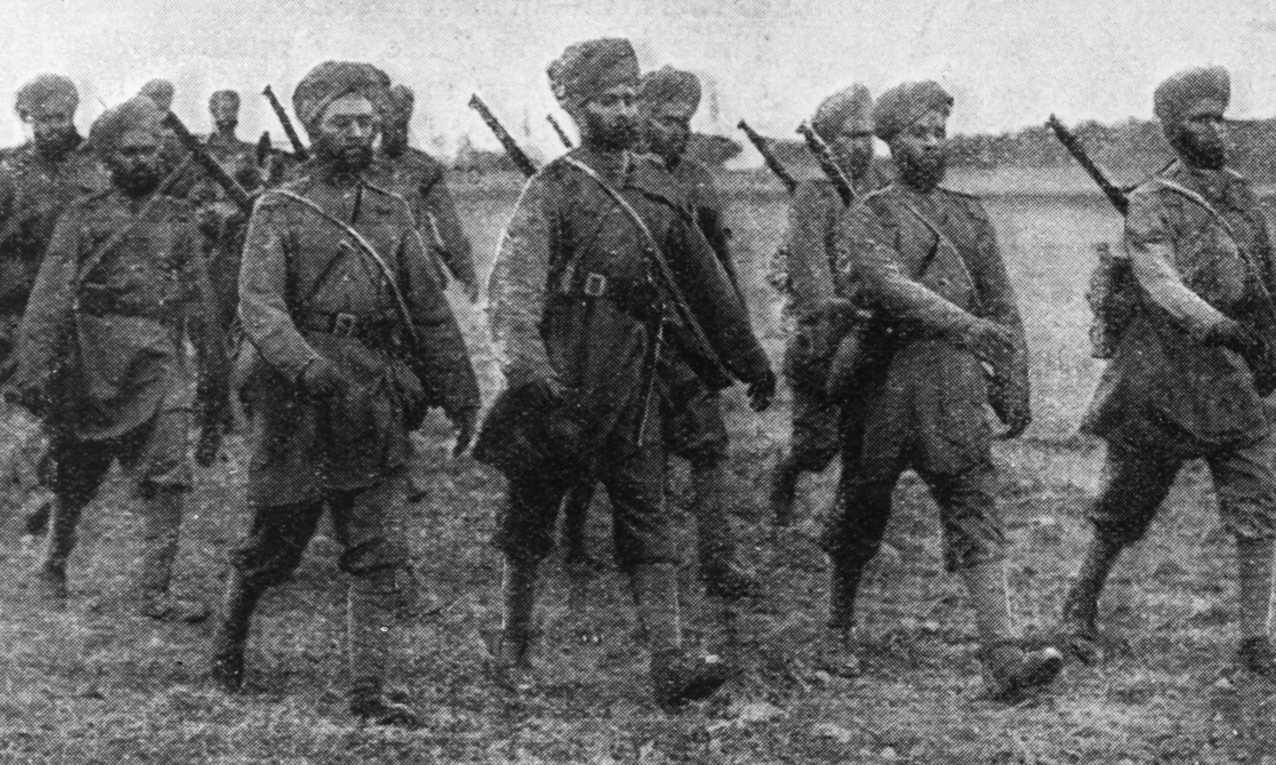 soldiers-of-the-british-indian-army-on-march-in-france-during-world-war