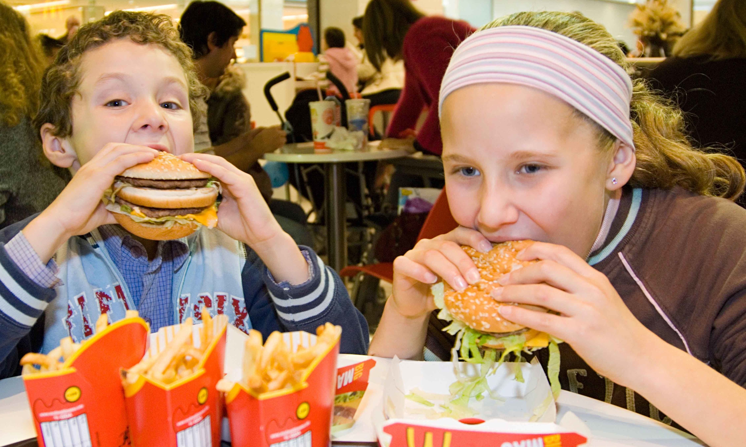 Children Who See Happy Meal Advertising put Burger And Fries Before 