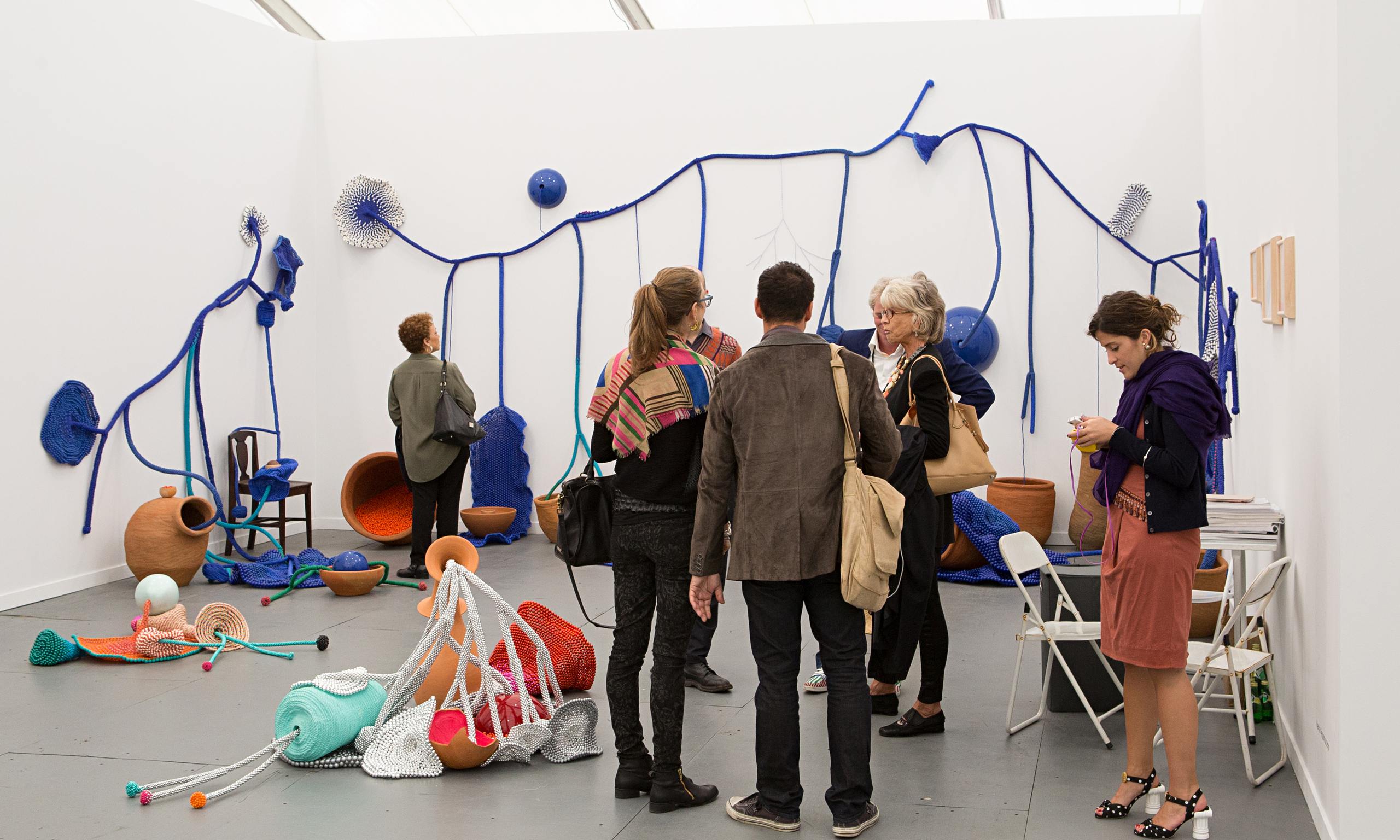 Frieze art fair New York review copious consumption and 'crack pie