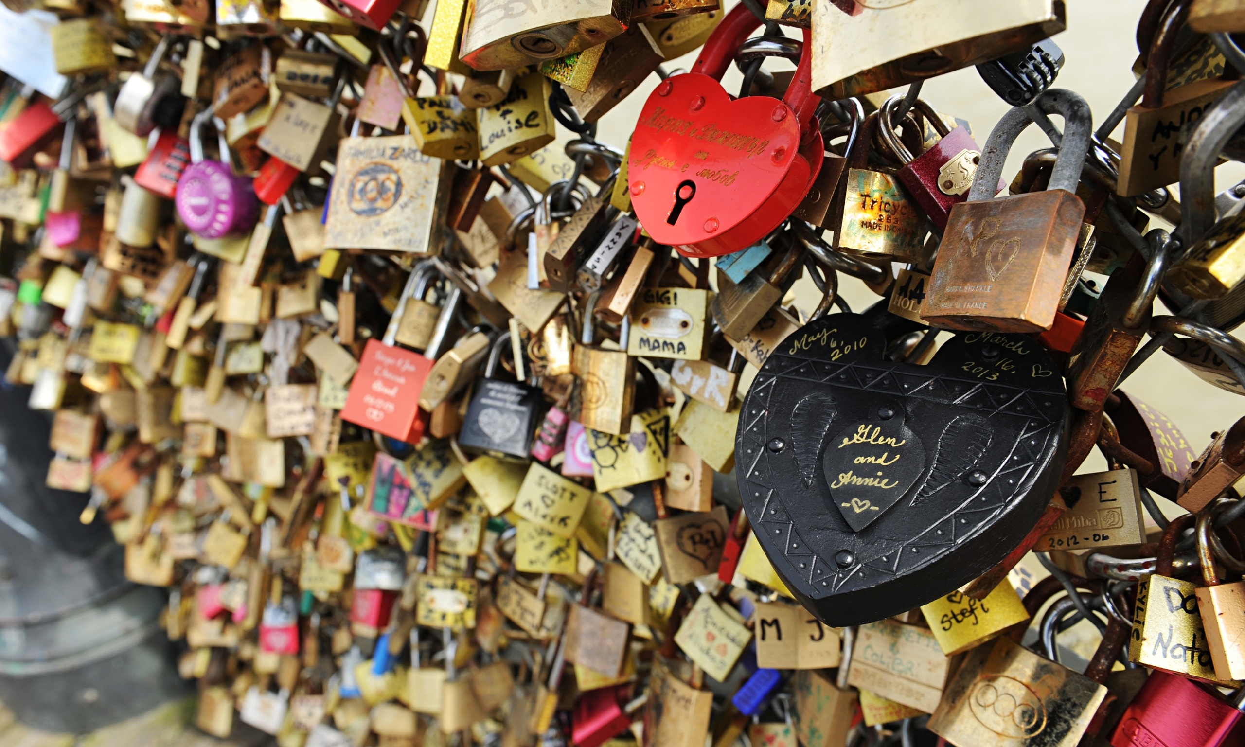 Love locks break bridges - and make me hate romance | Stuart ...