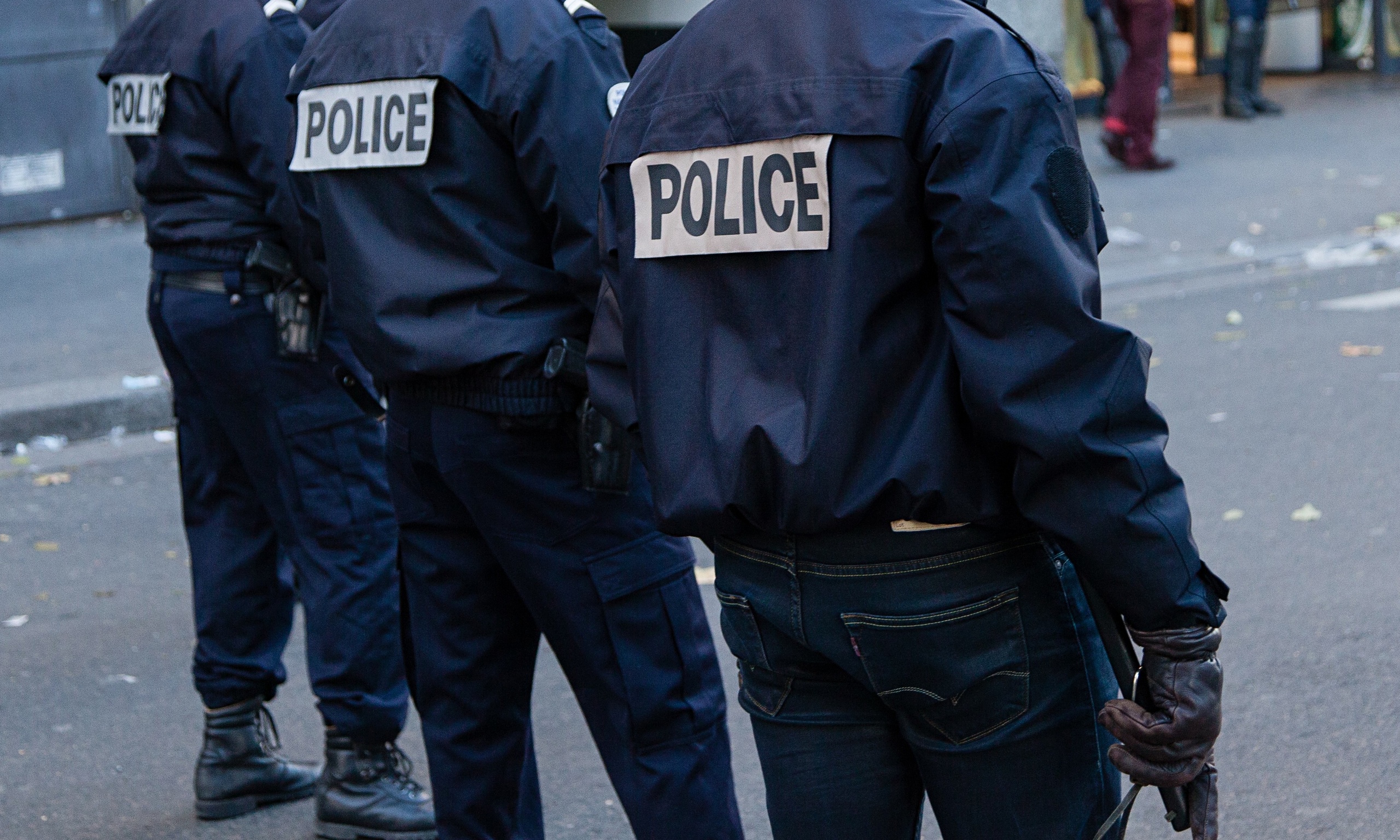 French Police In French