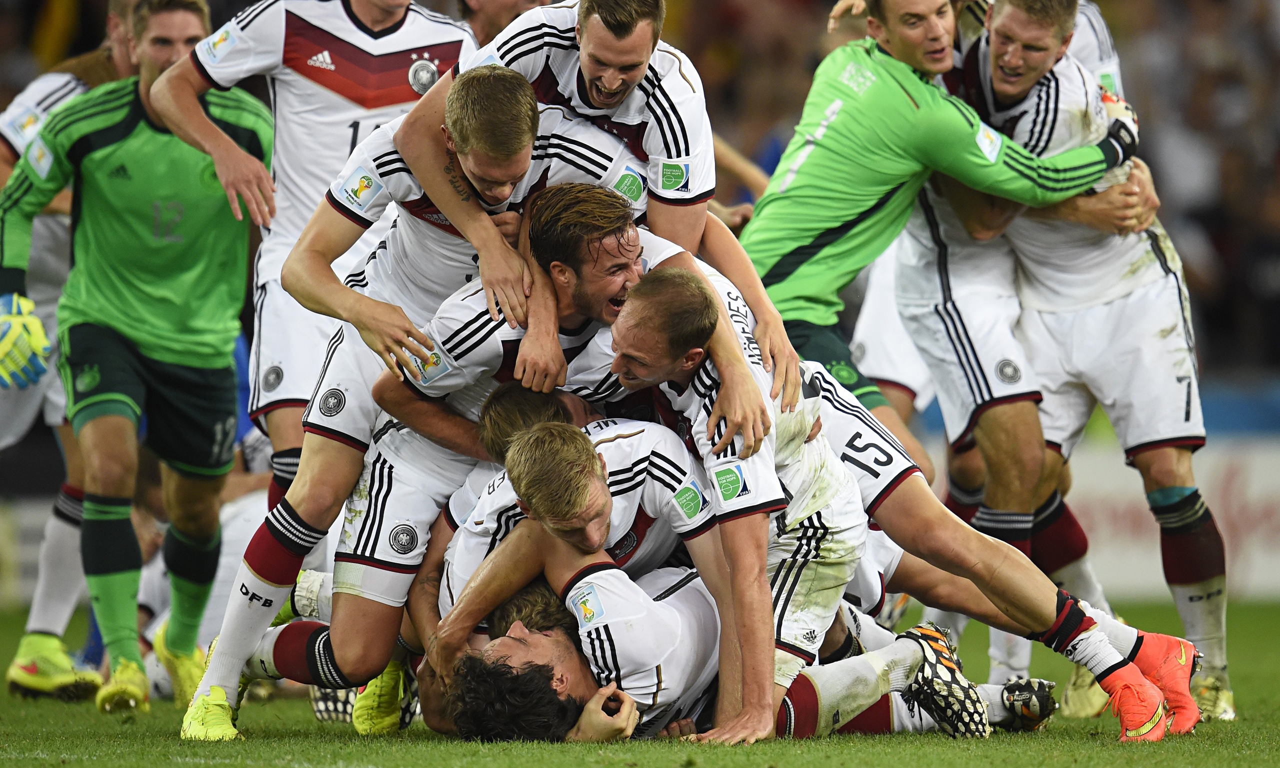 World Cup 2014 Mario Götze's stunner wins cup for Germany for fourth