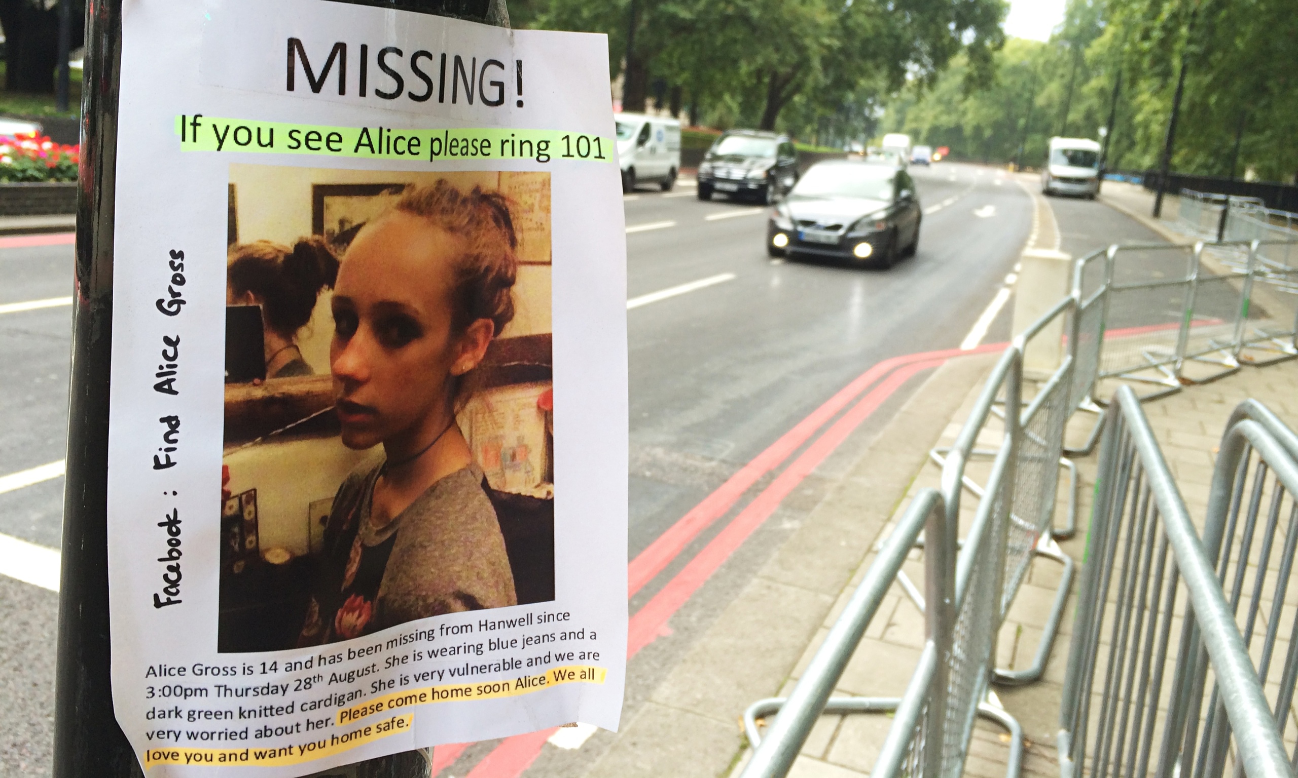 Alice Gross Disappearance Police Search For Missing Man Uk News