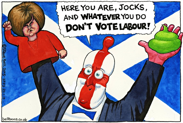 Steve Bell on the leader debates – cartoon