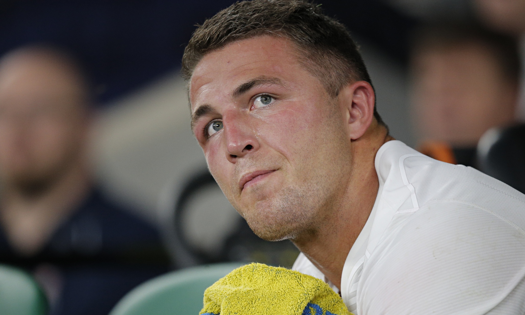 Sam Burgess physicality and Slade&#39;s work of art set England selection poser | Michael Aylwin | Sport | The Guardian - Englands-Sam-Burgess-duri-009