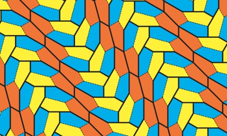 Attack on the pentagon results in discovery of new mathematical tile