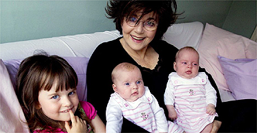 Photo of Ed Stoppard  & his  Daughter  Esmé Stoppard