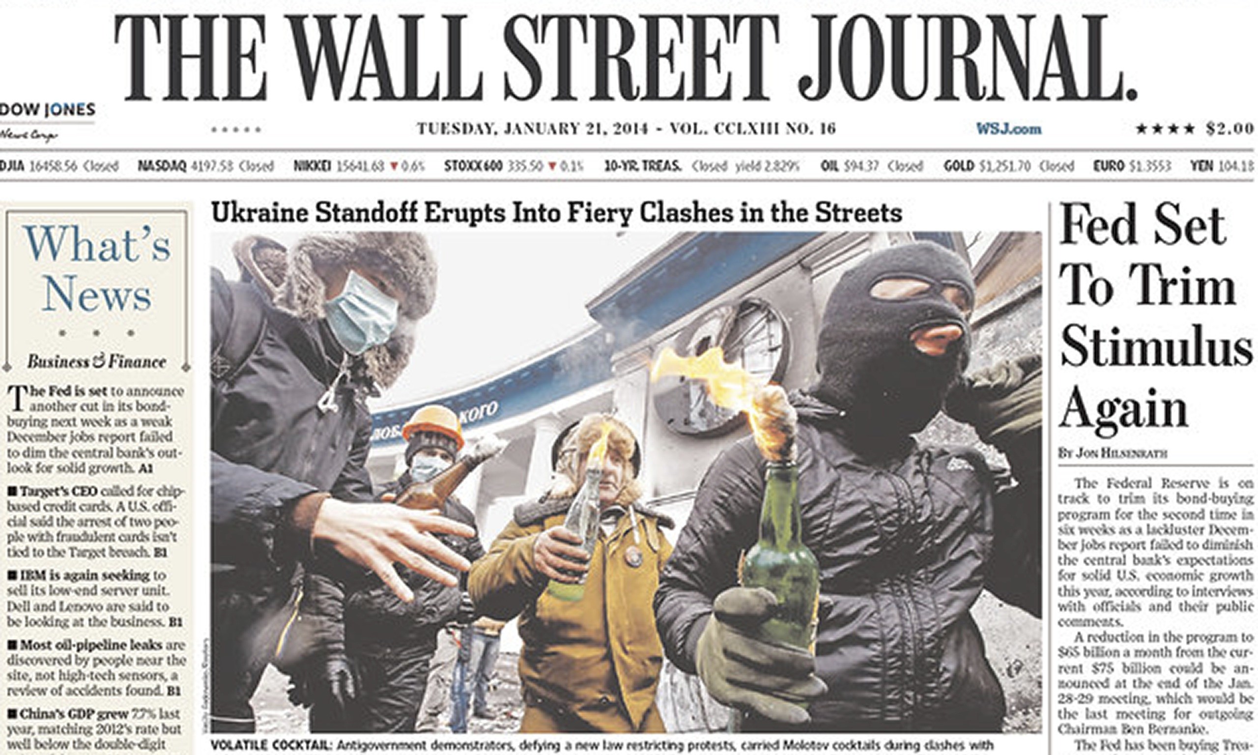 Wall street journal. The Wall Street Journal газета. The Wall Street Journal фото. Wall Street Journal обложка.