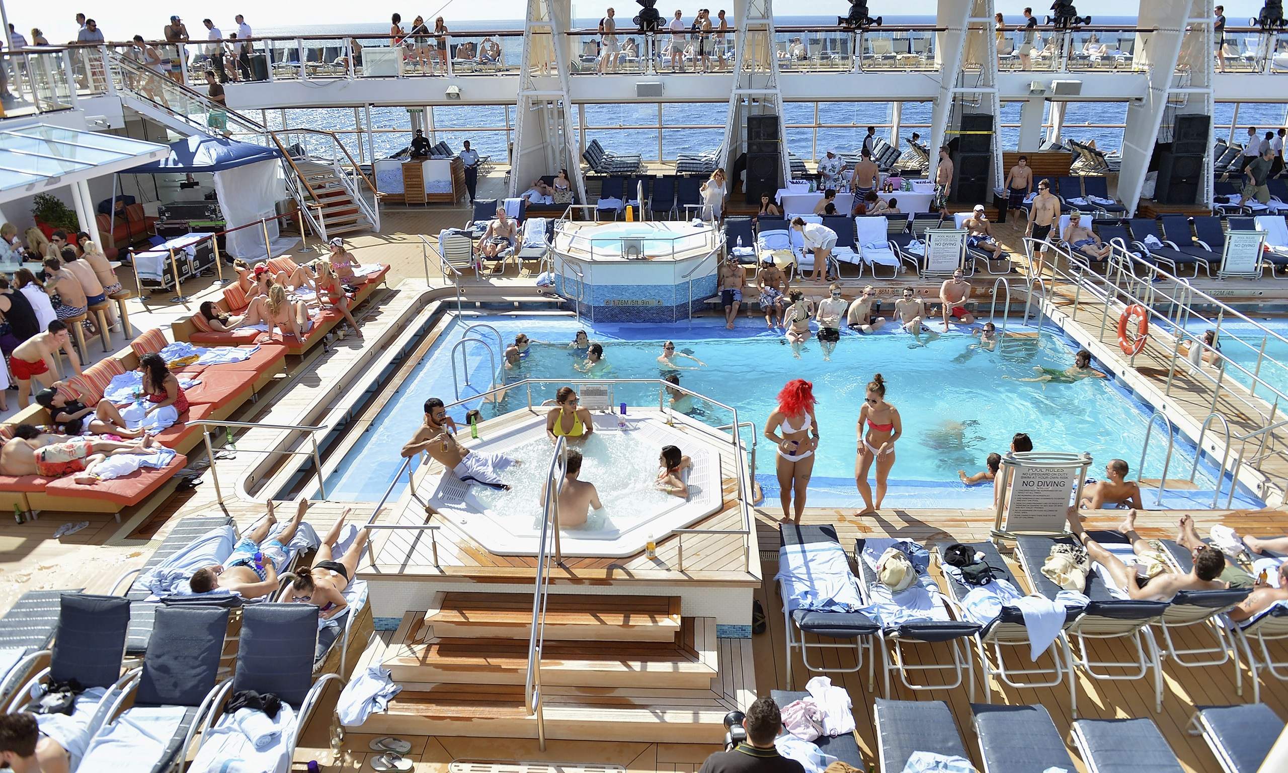 Cruises get cool as young people take to the seas to get