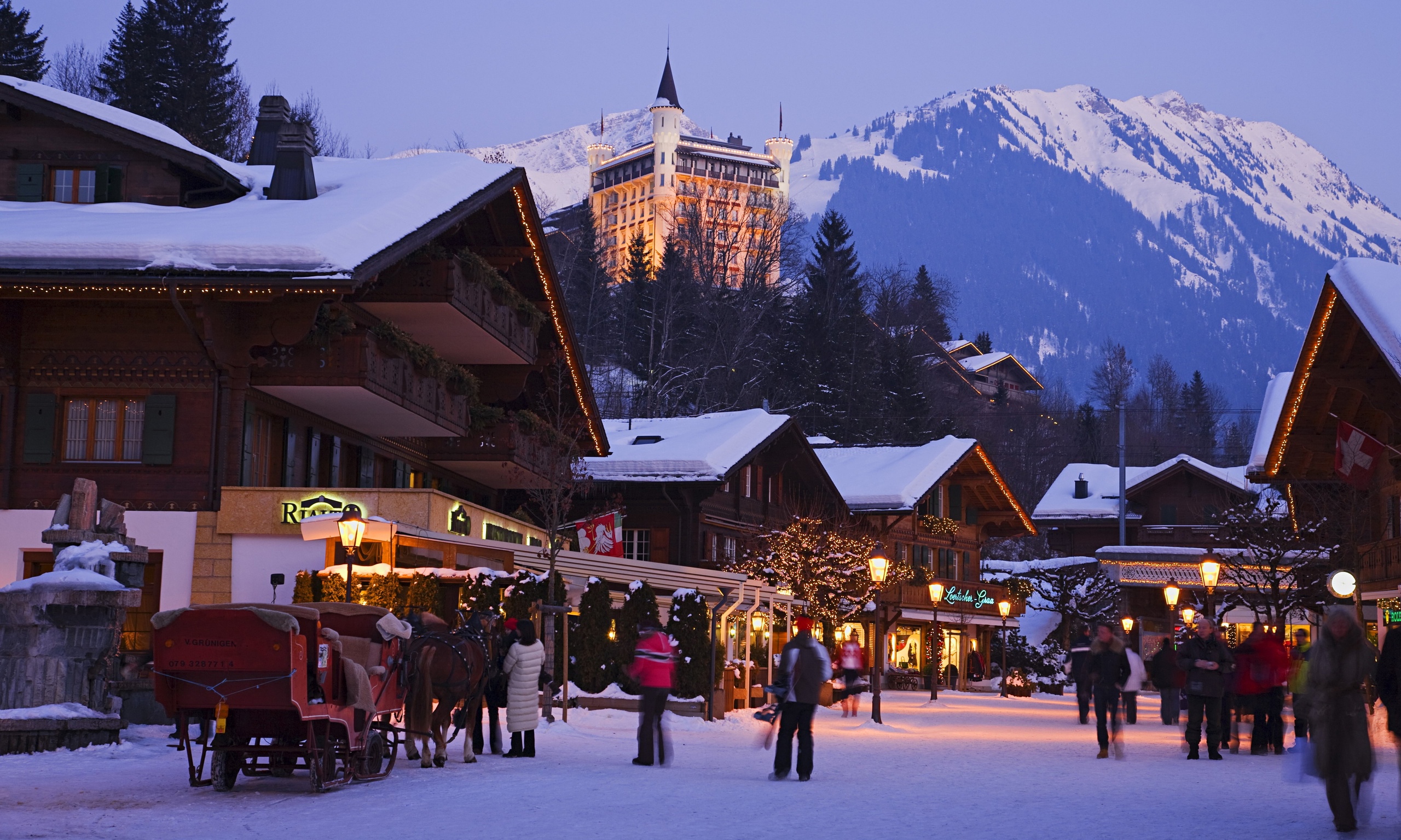 Swiss skiing: Gstaad on a budget | Travel | The Guardian