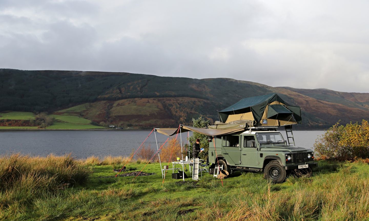 The wilderness in comfort ... wild glamping in Scotland ...