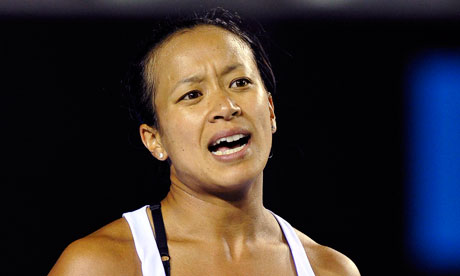 Britain&#39;s <b>Anne Keothavong</b> powers into semi-final of Luxembourg Open - Anne-Keothavong-007